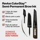 thumbnail image 2 of Tinta para cejas Revlon ColorStay semi-permanent dark brown 2.8 ml, 2 of 4