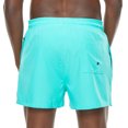 thumbnail image 2 of QPNGRP Mens 5 inch Beach Shorts Swim Trunks Stretch Running Shorts Quick Dry Swim Shorts with Zipper Pockets Grassgreen 32, 2 of 6