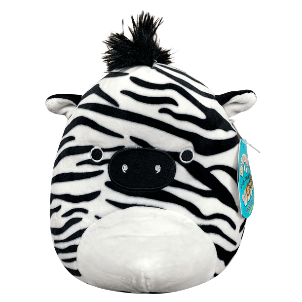 Squishmallow 8 inch Freddie the Zebra Plush Toy, Stuffed Animal, Super  Pillow Soft, Black White