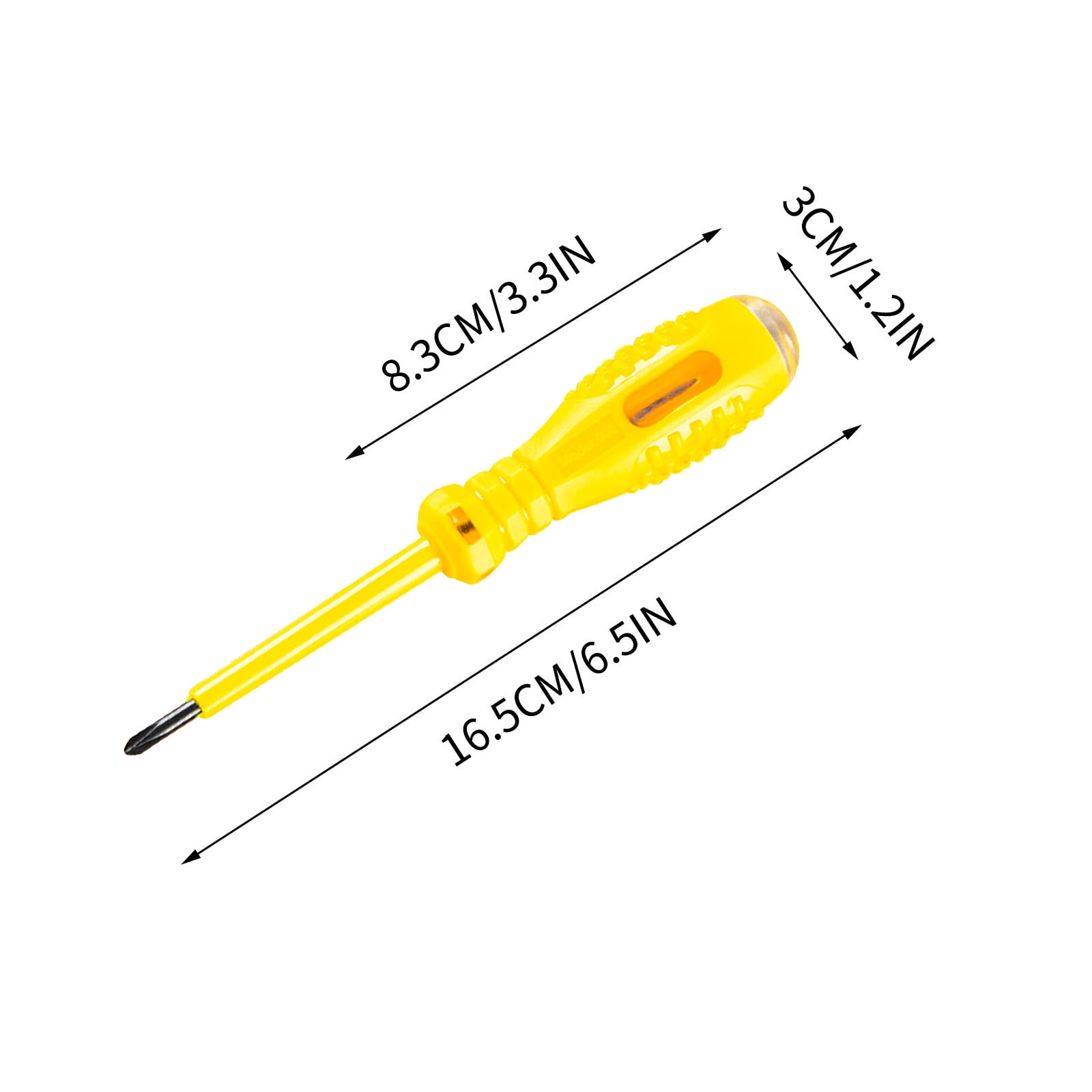 Magnetic Screwdriver Set,Voltage Tester Pen 2-In-1 High Torque Magnetic Screwdriver Electricity Detector Voltage Tester Screwdriver Set Small Screwdriver Set,Phillips Screwdriver Set