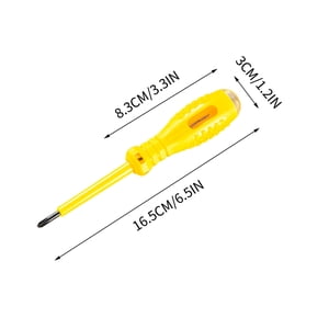 Jeu de tournevis magnétique, Stylo d'essai de tension 2-In-1 Tournevis magnétique haute torque Détecteur d'électricité Testeur de tension tournevis Set petit tournevis, tournevis dePhillips