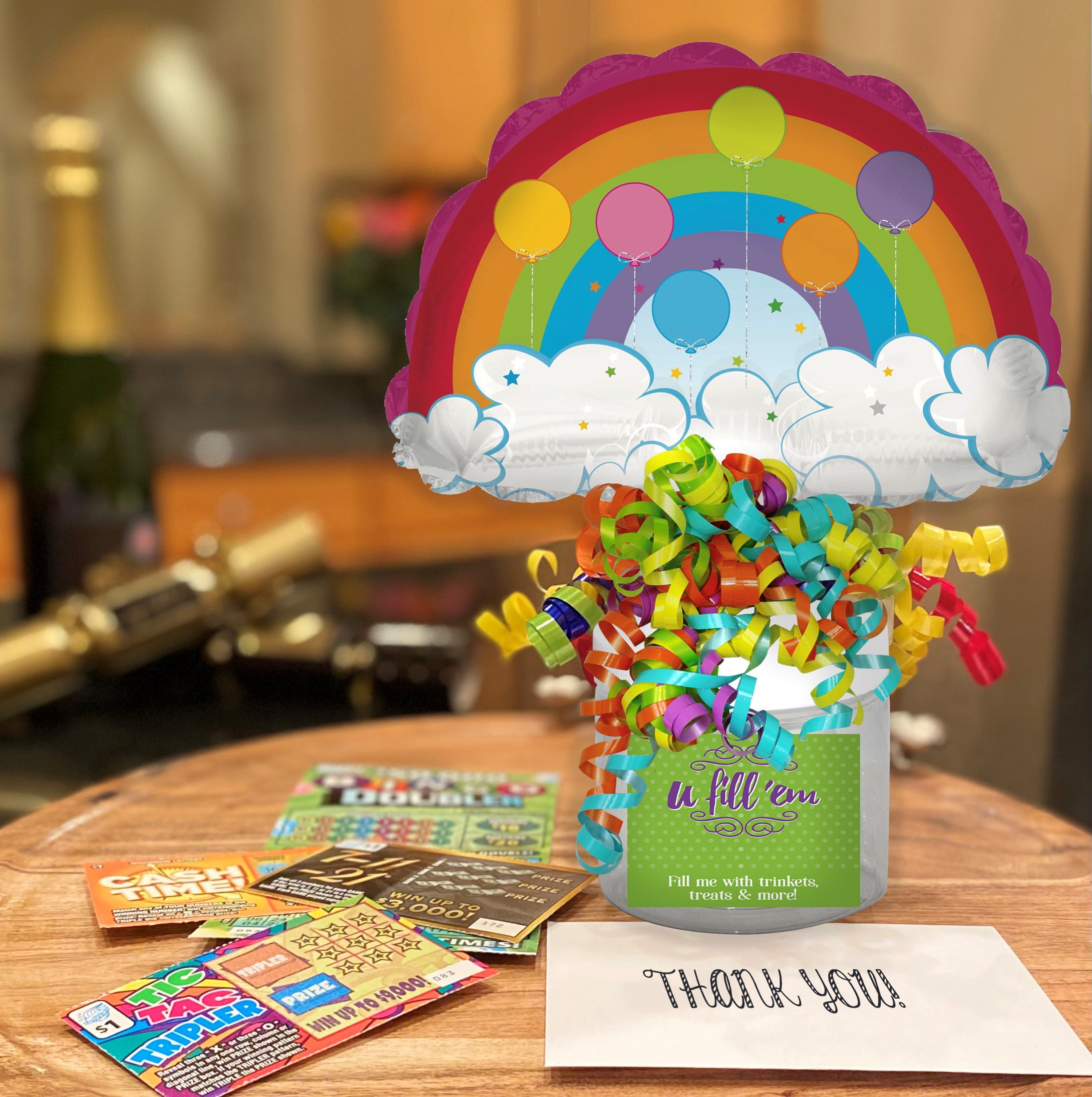 CTI Industries Rainbow Party Favors With Balloons