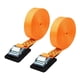thumbnail image 5 of Correas de naranjas, correas de de 2,5 cm x 6,1 para motocicletas, carga, camiones, remolques, motos , hebilla de leva ajustable 2 piezas Macarena Correas de amarre, 5 of 8