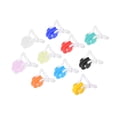 thumbnail image 4 of 20 pinzas nasales de silicona impermeables de 10 colores para natación, suministros para equipos de natación para niños y adultos., 4 of 14