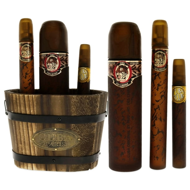 Set de regalo Perfume Cuba Jungle Tiger de 3 piezas para mujer Cuba Cuba
