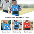 thumbnail image 5 of WRISTBIQUE 2 Sets Soccer Training Vest Polyester for Kids Outdoor Game Fun, 5 of 8