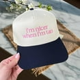 thumbnail image 2 of I’m Nicer When I’m Tan Hat, Funny Summer Trucker Cap for Women, Embroidered Beach Hat, Vacation Vibes Snapback, Sassy Sun-Lover Gift, 2 of 5