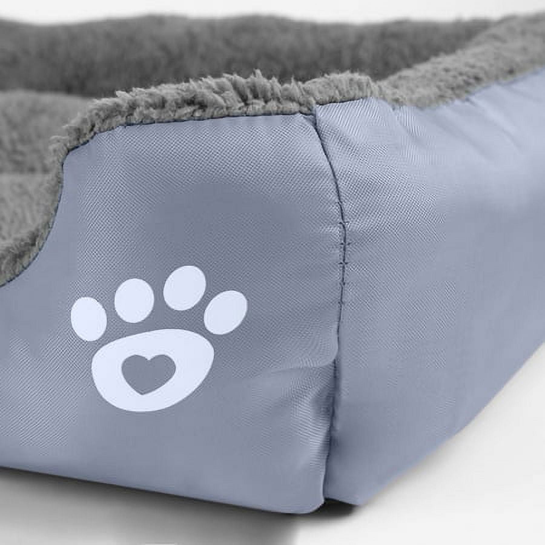 ZQB Dog Bed for Medium and Large Dogs Washable Comfortable Pet Beds, Gray, XXXL-Jumbo