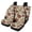 Vintage Rose, variant on Uourmeti Deer Autumn Forest Car Seat Covers 3 Pack, Car Seat Covers Full Set Polyester Breathable Lightweight for Vehicles Interior Cars Truck
