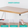 thumbnail image 3 of 2 Tier Microwave Stand Wooden Microwave Oven Rack Shelf Kitchen Counter Storage Organizer Tableware Space Saver White, 3 of 8