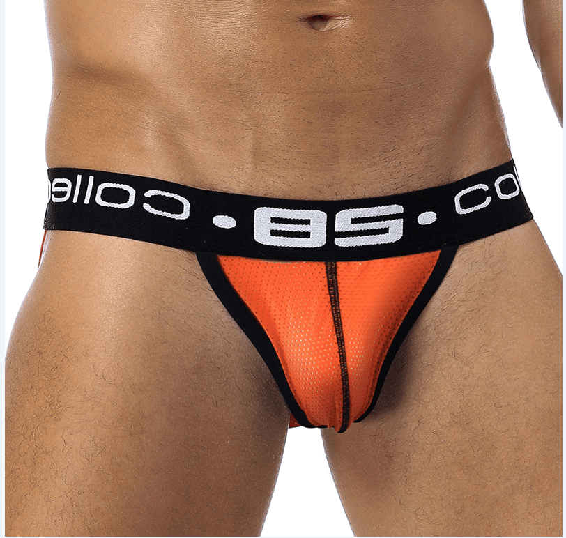 Men Jock Strap Breathable Underwear Backless Jockstrap Briefs Underpant Thong