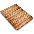 thumbnail image 3 of Only Compatible MacBook Pro 13 inchs Case Early 2015/2014/2013/Late 2012 Release Model A1425 & A1502, Plastic Hard Shell Cable Tie, Wood grain A 126, 3 of 5