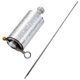 thumbnail image 1 of 2PCS 130cm Varita mágica de metal - Varita mágica profesional - Varilla telescópica de acero inoxidable - Varita de bolsillo extensible, 1 of 5