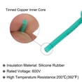 thumbnail image 4 of Uxcell Silicone Wire 26 AWG Stranded Green Spool 15m Electrical Tinned Copper Wire for Car Model, 4 of 6