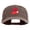 Brown, variant on Red Purple Lady Western Boots Iron on Patched Unstructured Pigment Dyed Cotton Cap - Khaki OSFM
