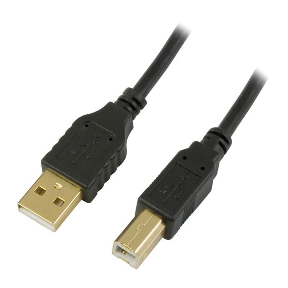 Purtek 12 ft USB 2.0 Printer Cable
