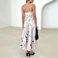 thumbnail image 3 of WILLBEST Vestidos con Curvas para Mujer, Vestido Informal de Verano A La Moda con Estampado, Espalda Abierta, Tirantes Suspendidos, Sexy, con Dobladillo Grande y Cintura Alta Mediana​​, 3 of 3