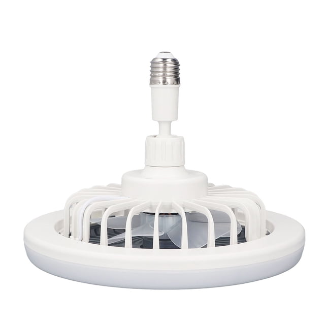 Ventilador de techo con luz ajustable de 85 a 265 V con base de lámpara E27 para habitación del hogar