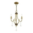 thumbnail image 5 of Livex Lighting - Glendale - 3 Light Mini Chandelier in New Traditional Style -, 5 of 10