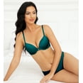 thumbnail image 4 of Wingslove Women's Push up Bra Underwire Seamless Comfort Lightly Padded Plunge T-Shirt Bra, Malachite 36C, 4 of 6