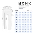 thumbnail image 5 of Jeans de mezclilla MCHK 8059. Corte slim. Color blanco. Para hombre, 5 of 5