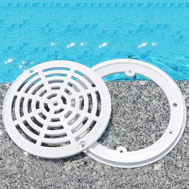 Swimming Pool Floor Drain Swimming Pool Drain Cover Round Main Pool Drain Cover Used For Swimming Pool Replacement Pipe Fittings