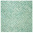 thumbnail image 2 of Safavieh Tapis Carré 8 Pieds en Coton Tufté à la Main Vert, 2 of 2