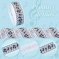 thumbnail image 4 of PH Music Note Ribbon 10 Yards 30mm Polyester Grosgrain Ribbon Gift Wrapping Ribbon Musical Craft Ribbon for Cake Gift Bouquet Music Party Birthday Wedding Decoration White and Black Black, 4 of 7