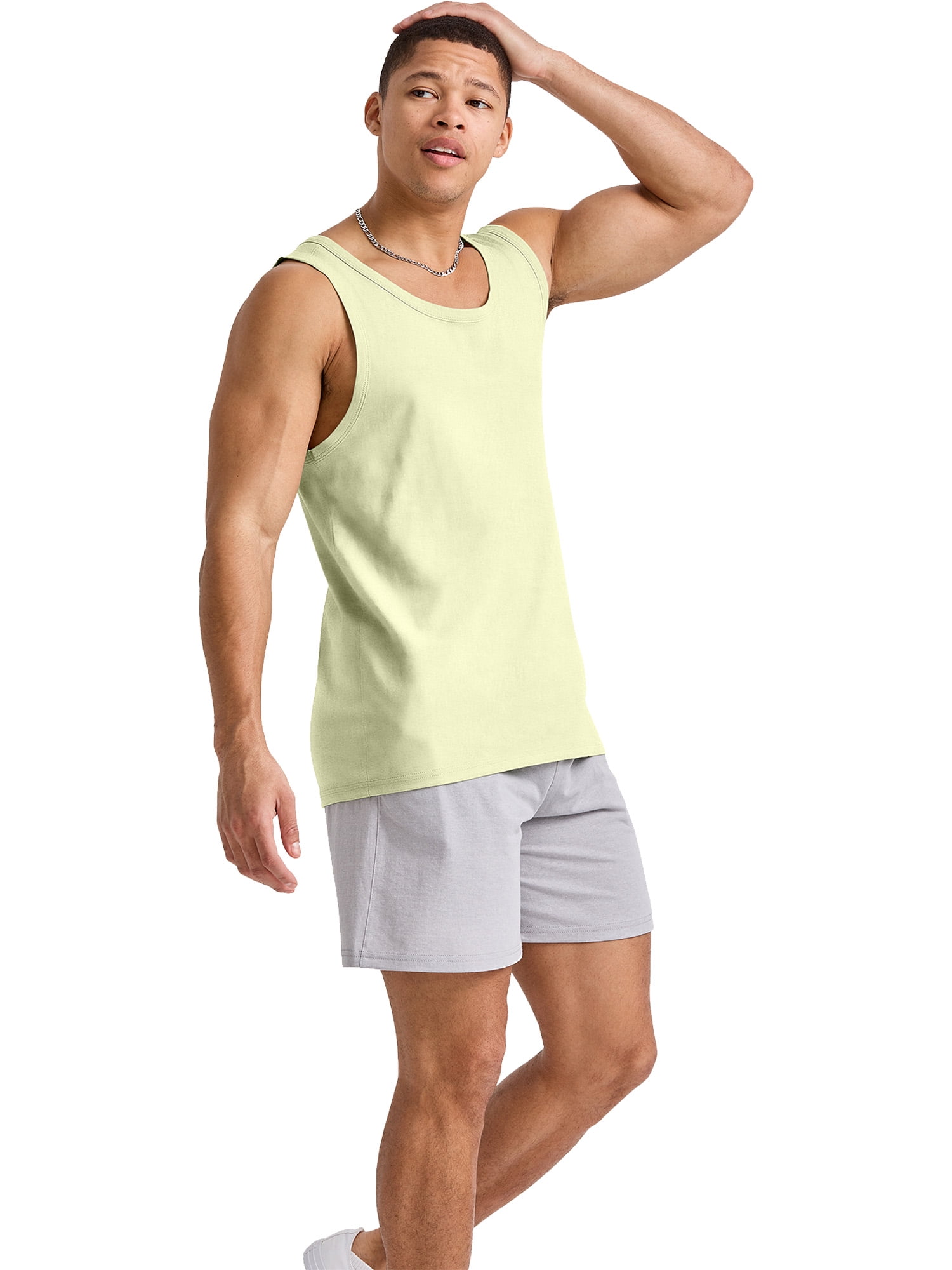 Hanes Men's & Big Men's Active Tri-Blend Originals Tank Top, Sizes S-2XL