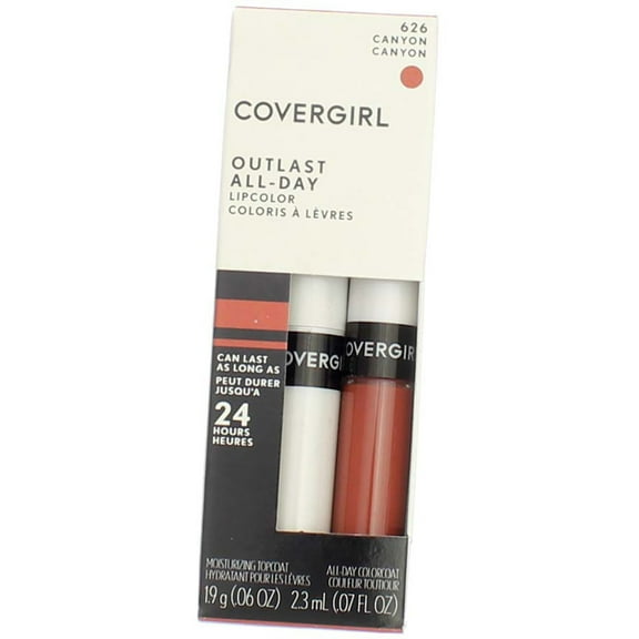 CoverGirl Outlast All Day Lipcolor, Canyon [626] 1 ea (Pack of 2)
