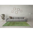 thumbnail image 3 of Ahgly Company Indoor Rectangle Oriental Turquoise Blue Industrial Area Rugs, 8' x 10', 3 of 4