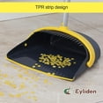 thumbnail image 6 of Eyliden Broom and Dustpan Combo Set for Home withLong Handle to 52", Dark Grey, 6 of 9