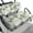 Monstera Leaf Pattern, variant on HUIACONG Galaxy Butterfly Golf Cart Seat Covers Comfortable for Club Car EZGO, Breathable Machine Washable Golf Cart Seat Covers 2 Piece Universal Fit