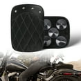 thumbnail image 6 of Universal New Motorcycle Black Suction Cup Rear Pillion Passenger Pad Seat For Harley Dyna Sportster Bobber Chopper Cruiser 883, 6 of 6