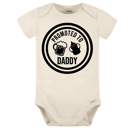 

Promoted to Daddy Drinking Buddies Onesie® Pregnancy Announcement Pregnancy Reveal to Husband Natural