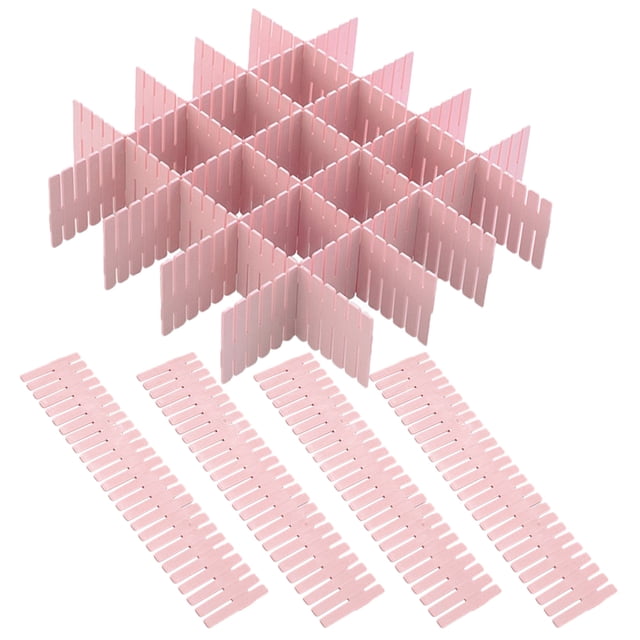 12pcs Drawer Organizer Adjustable Desk Drawer Separators DIY Storage System