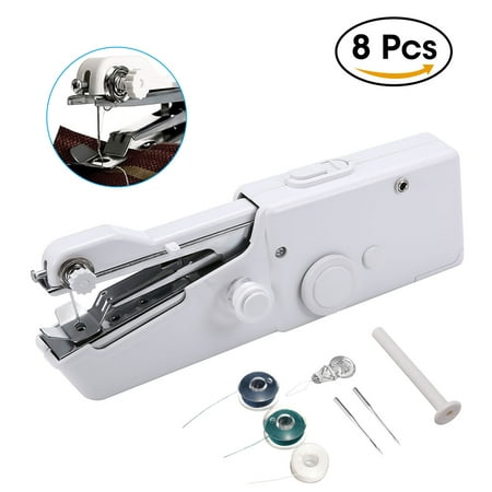 Handheld Portable Stitch Sew Cordless Handy Sewing Machine Quick Repair Tool Universal for DIY cordle Clothing Denim Apparel Sewing Fabric Zippers Crafts