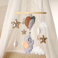 thumbnail image 1 of Animal Soft Pandent Baby Crib Hanging, 360° Rotation Chase Training For Baby, 1 of 5