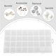 thumbnail image 3 of ADDHAT Caja Con Tapa Transparente Con Compartimentos Para Organizar Joyería Y Manualidades, 3 of 7