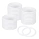 thumbnail image 1 of Uxcell 30-Pack Aros para Atrapasueños, Aros Redondos de Plástico de 2.4 Pulgadas para DIY de Corona de Boda Blanca 0.24 Pulgadas, 1 of 6