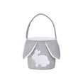 thumbnail image 2 of Plush Easter Bunny Basket Bags for Kids,Rabbit Bucket Tote with Fluffy Ears, Cute Egg Hunts Party Storage Candy Gifts Carry Bucket Decorations,Rabbit Buckets for Carrying Candy Stuffed Festival Gifts, 2 of 9