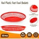 thumbnail image 2 of Tutuviw - Paquete de 12 cestas de plástico para comida rápida, reutilizables, para pan, pollo frito, hamburguesas, sándwiches, papas fritas y frutas, 2 of 8