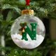 thumbnail image 1 of Adornos navideños, adornos navideños, regalos navideños, colgante de bola con letra navideña, bola decorativa, 1 of 1
