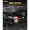 thumbnail image 3 of Partsam 12V LED Low Profile Waterproof Rectangular Trailer Light Kit, Waterproof LED Combination Trailer Tail Light Kit Stop Brake License, 3 of 7