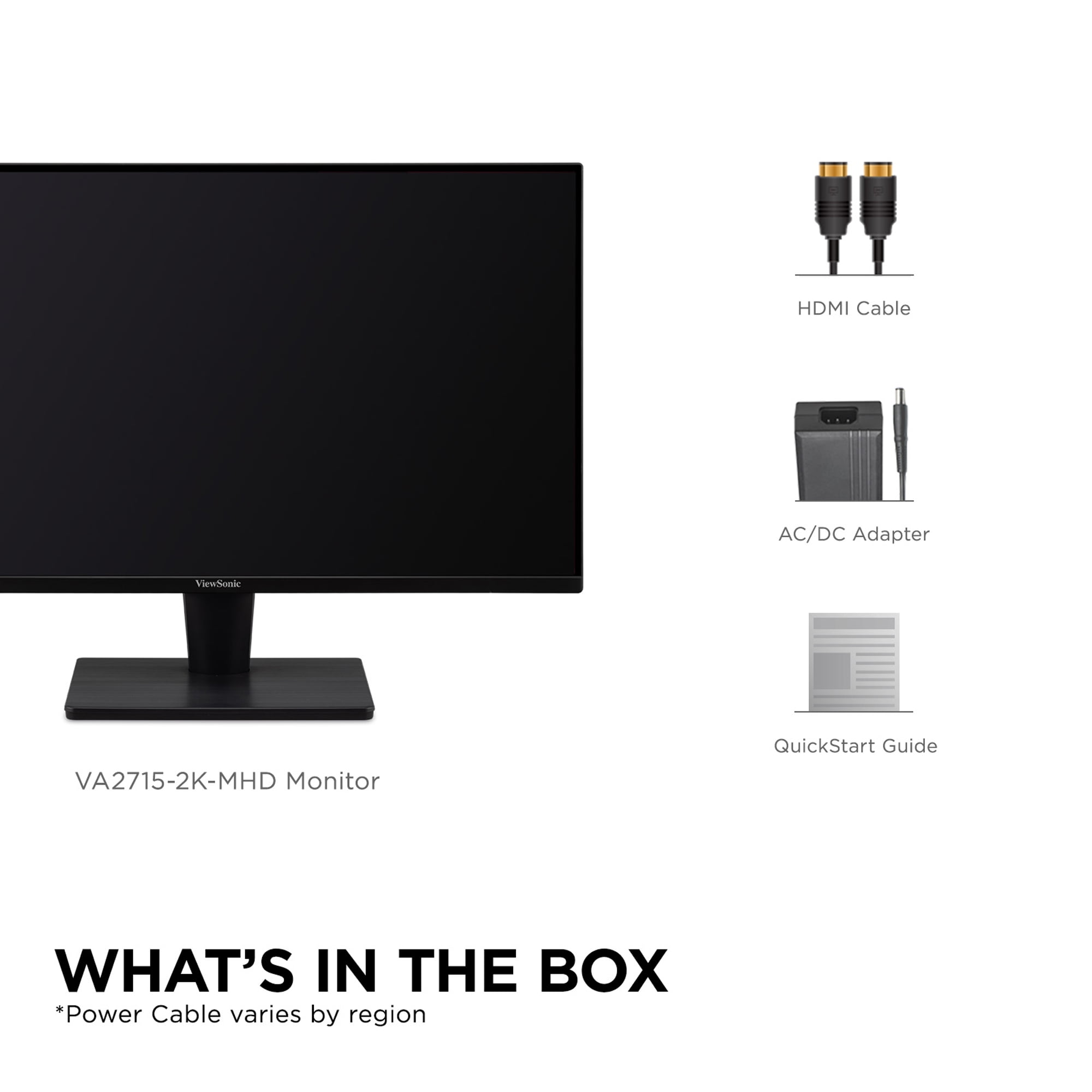 ViewSonic VA2715-2K-MHD 27" 1440P Adaptive Sync Gaming Monitor