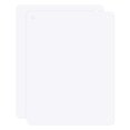 thumbnail image 1 of Uxcell 2-Pack Letreros de Metal en Blanco 11x14 Pulgadas Placas de Aluminio para Sublimación Letreros en Blanco para Manualidades/Jardín/Exteriores Grosor 0.03 Pulgadas, 1 of 1