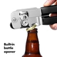 thumbnail image 6 of OXO Good Grips Soft Handled Stainless Steel Can Opener with Bottle Opener, Black, 6 of 9