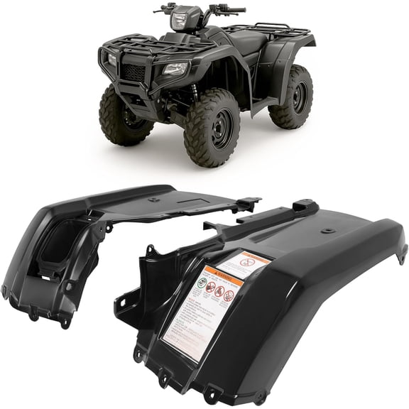 KOJEM Front Fender Compatible with Honda Foreman Rubicon Plastic(PP) 2PCS Left & Right