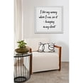 thumbnail image 4 of Marmont Hill "Hanging Quote" by Loretta So Framed Painting Print, 4 of 5
