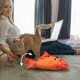 thumbnail image 5 of Pisexur Suministros para mascotasJuguetes interactivos para perros, pelota para saltar con activación táctil y cuerda, juguete inteligente automático con ruedas, juguetes chirriantes recargables por, 5 of 6